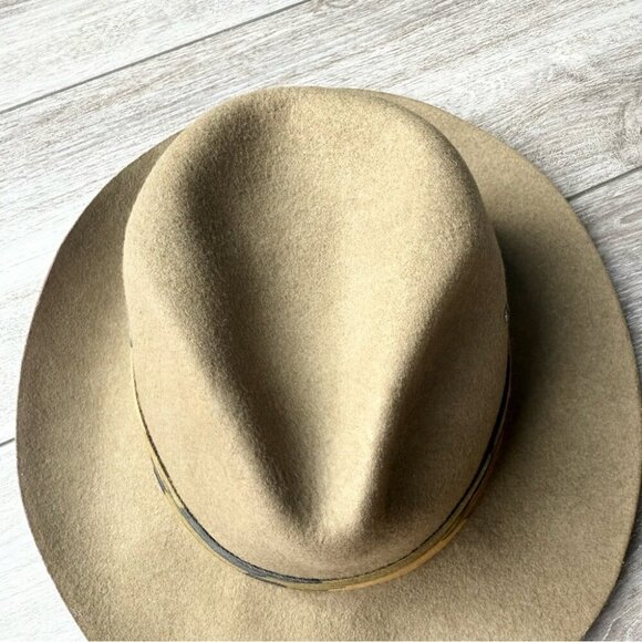 Vintage Style Felted Hat Western Cowgirl Cowboy main image 10